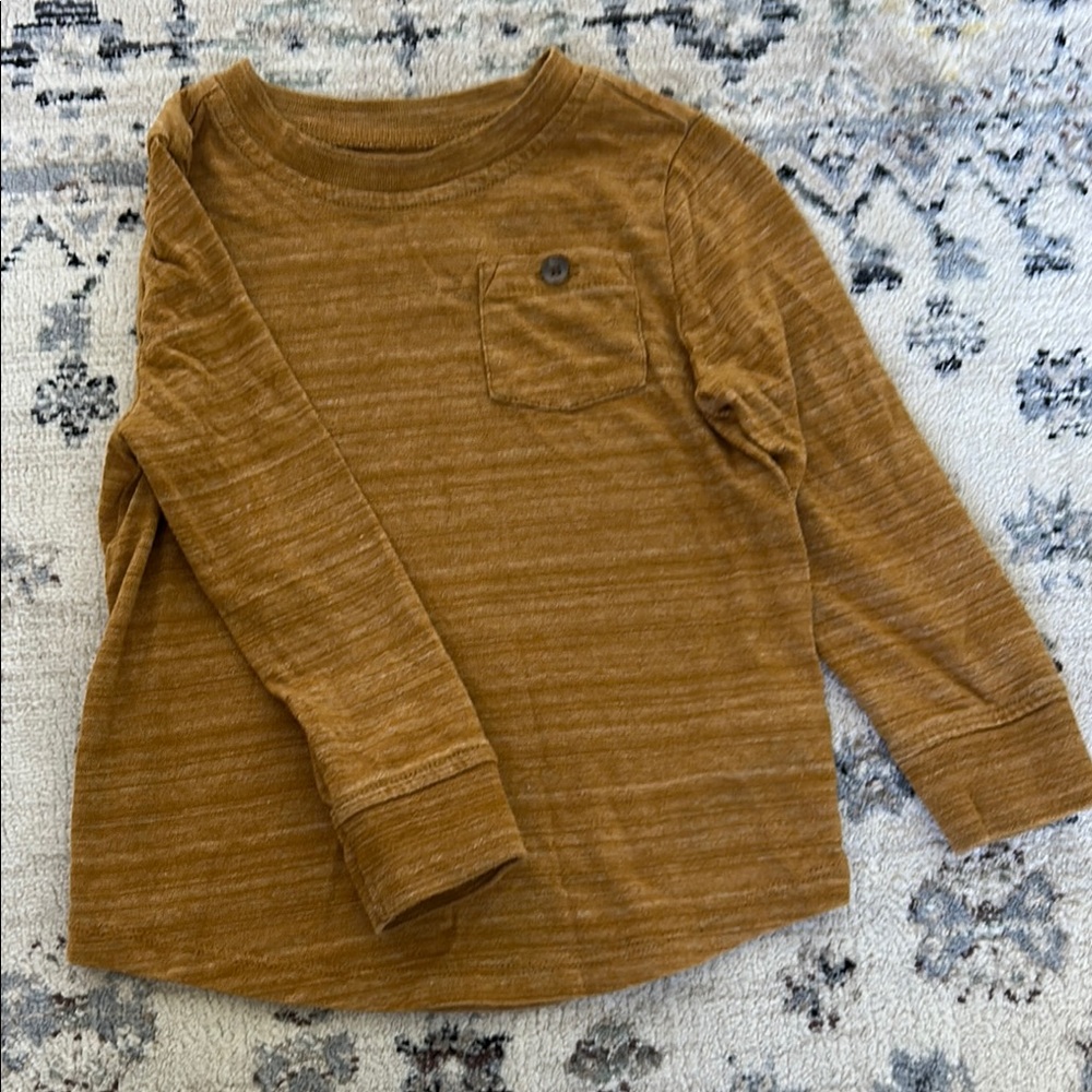 Old Navy Brown Long Sleeve Shirt